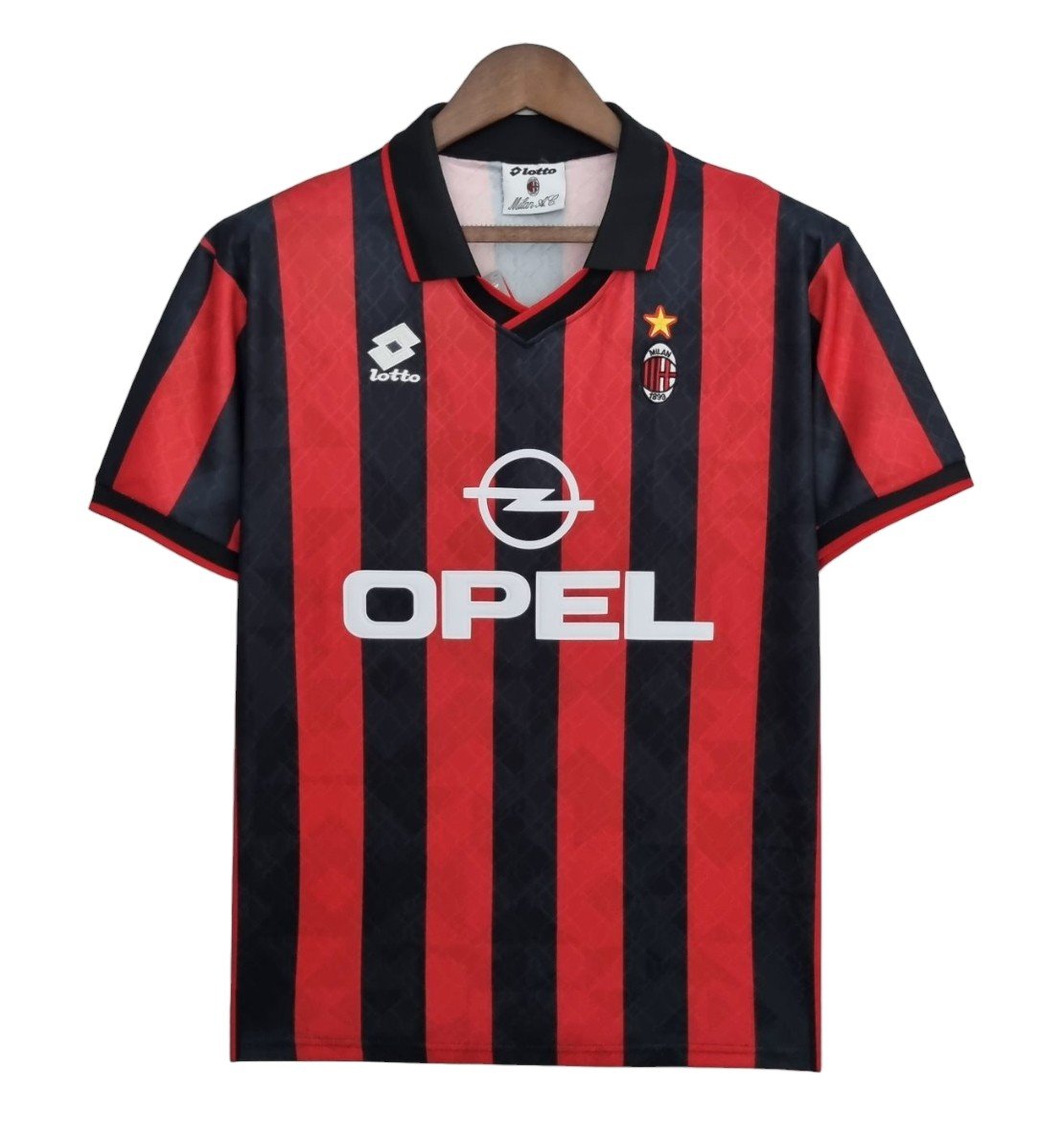 Camiseta retro AC Milan 95/96 1ª equipación